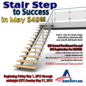 AmeriPlan Introduces Stair Step To Success Promotion!