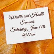 AmeriPlan Raleigh N.C. Super Saturday Health And Wealth Seminar June 11th